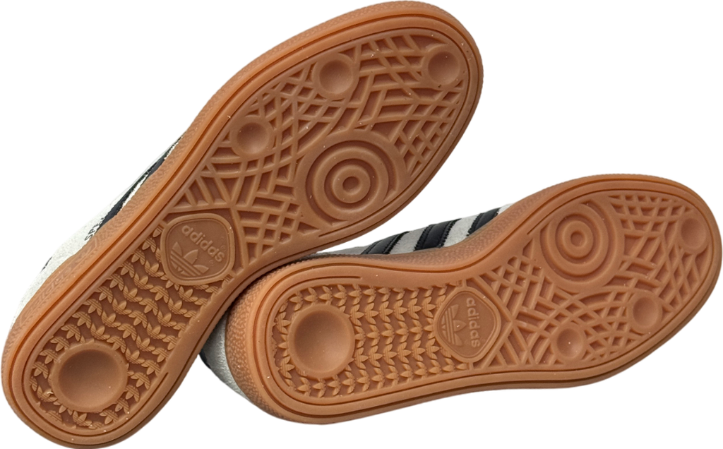 adidas White Originals White/black Suede Handball Spezial Trainers UK 4.5 EU 37.5 👠