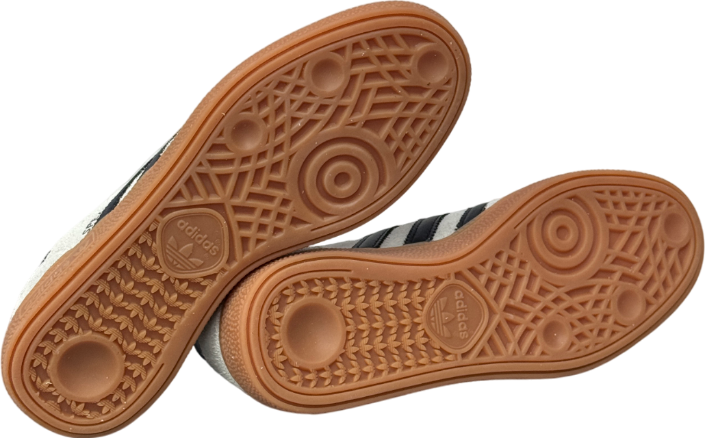 adidas White Originals White/black Suede Handball Spezial Trainers UK 4.5 EU 37.5 👠