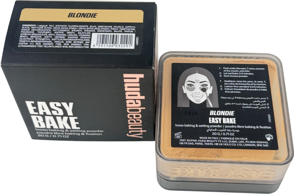 Huda Beauty Easy Bake Loose Baking & Setting Powder Blondie 20g