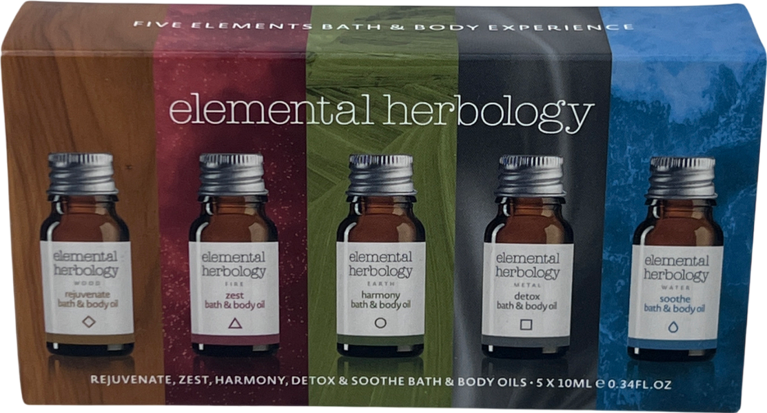 elemental herbology Five Elements Bath & Body Experience 5x10ml
