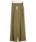 Meshki Jemima Straight Leg Trousers - Olive Green UK XS