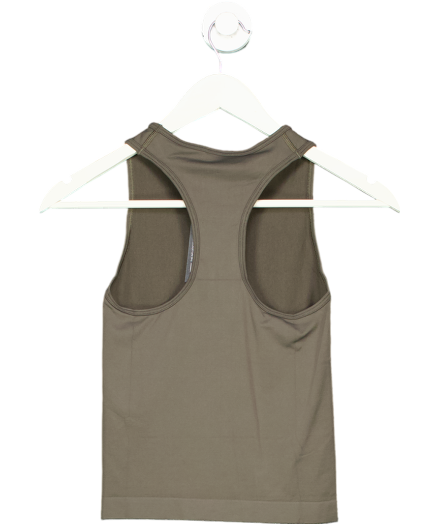 gymshark Green Racer Back Tank Top UK S