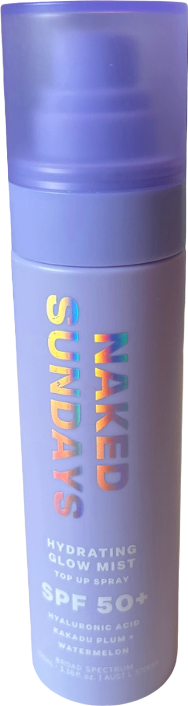 Naked Sundays Hydrating Glow Mist SPF50+ 100ml