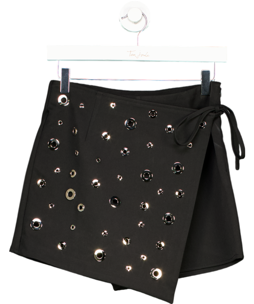 WRSTBHVR Black Gaia Cut About Detail Skort UK S