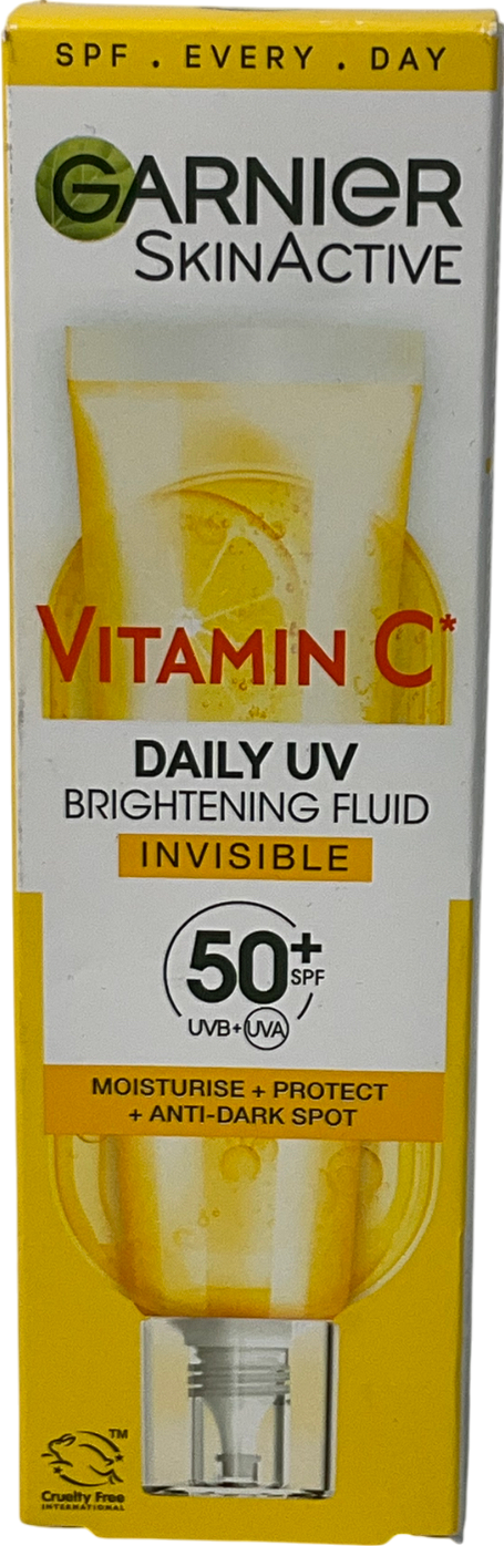 Garnier Vitamin C Daily Uv Brightening Fluid Glow Spf 50+ 40ml