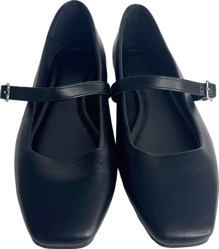 ASOS Black Mary Jane Flats UK 7