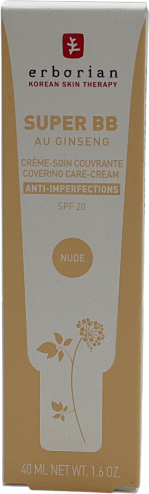Erborian Super Bb Anti Imperfections Covering Cream Nude 40ml