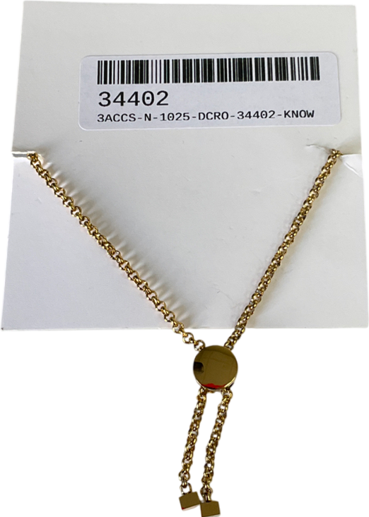 Abbott Lyon Metallic Blue Lace Agate Clover Custom "D.L" Bracelet