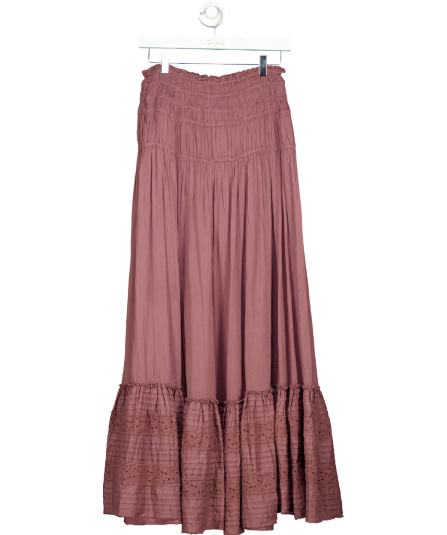 Free People Purple Alessi Maxi Skirt UK S