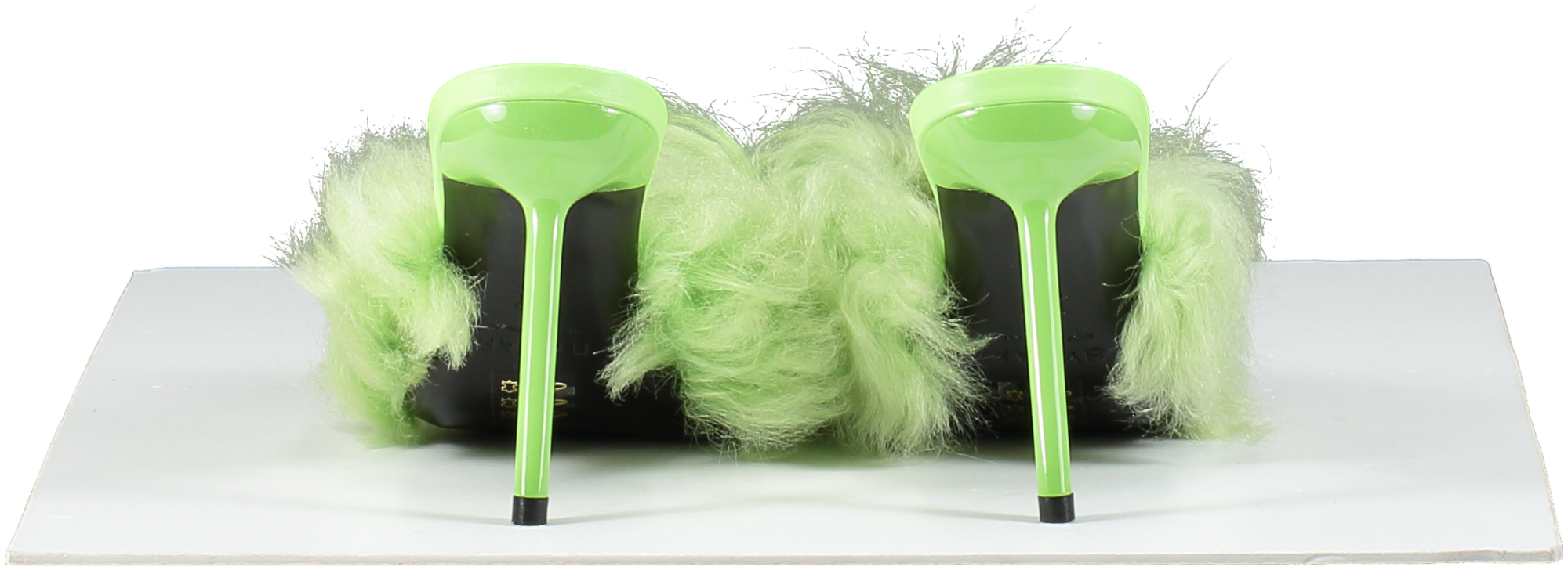 BY FAR Green Kenny Fresh Toscana Mule UK 5 EU 38 👠