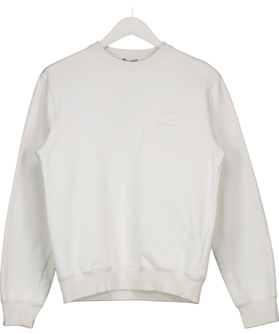 Dior White Icon Sweatshirt UK S