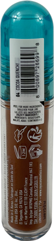 NYX Lip Iv Hydrating Gloss Stain 4 Cocoa Quench 5ml