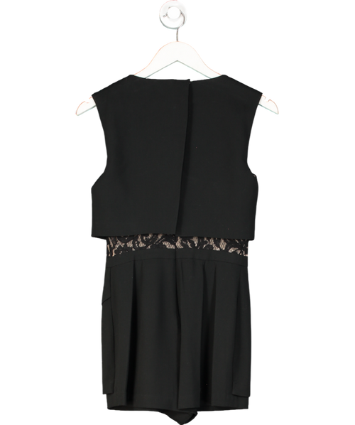 BCBGMAXAZRIA Black Larsen Romper UK XXS-XS