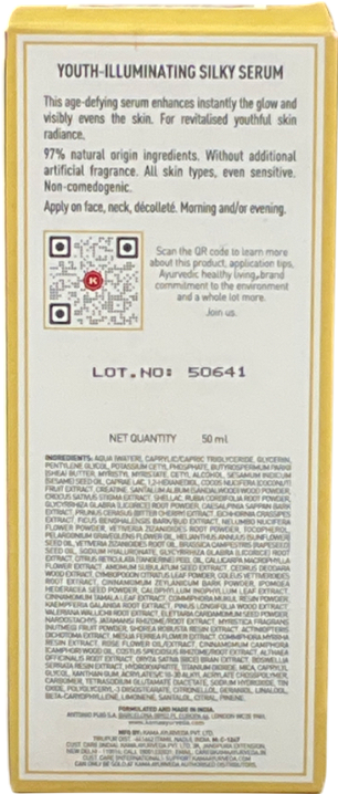 KAMA AYURVEDA Kumkumadi Silky Serum 50ml