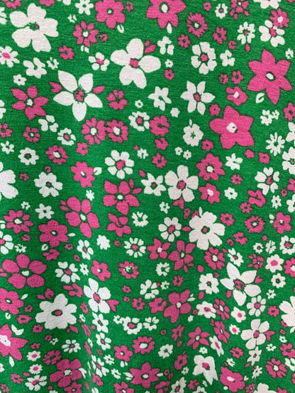 Yours Green Floral Dress UK 22-24