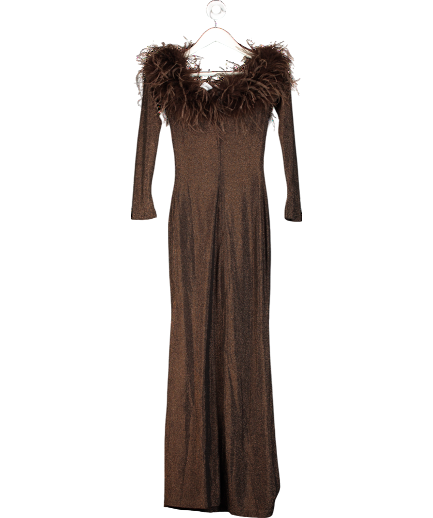 Melrose Haus Brown Margot Dress UK XS