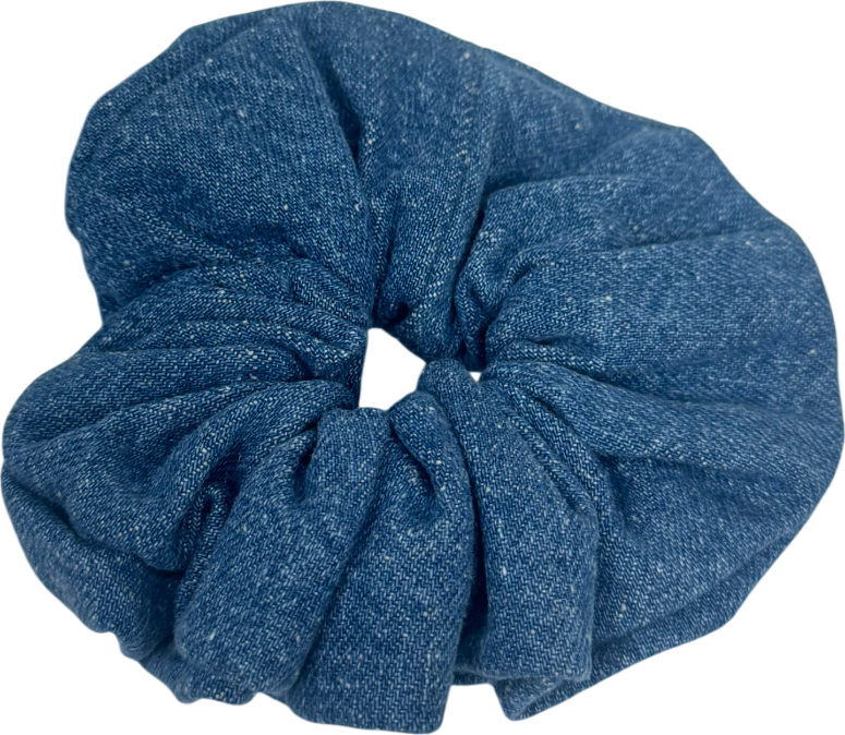 American Vintage Blue Srunchie One Size