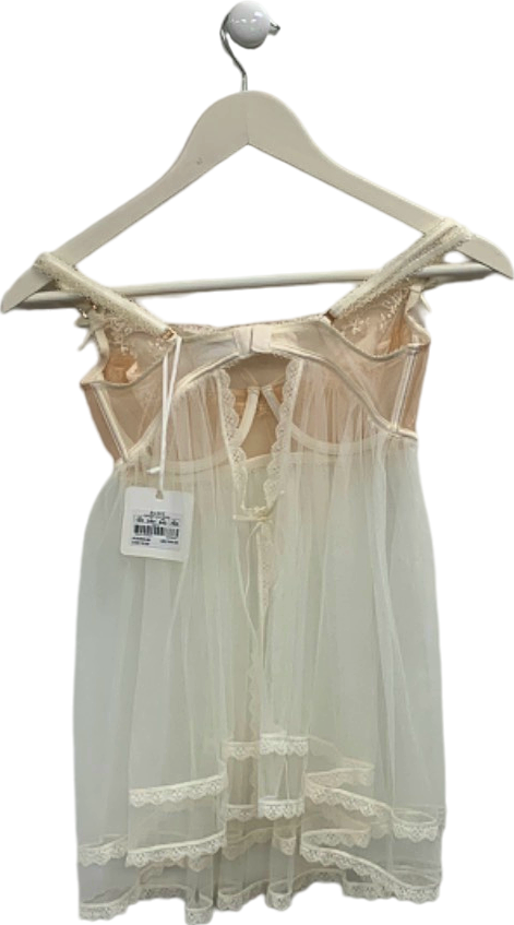 Honey Birdette Ivory Daisy Babydoll 34D