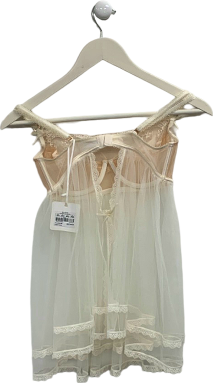 Honey Birdette Ivory Daisy Babydoll 34D