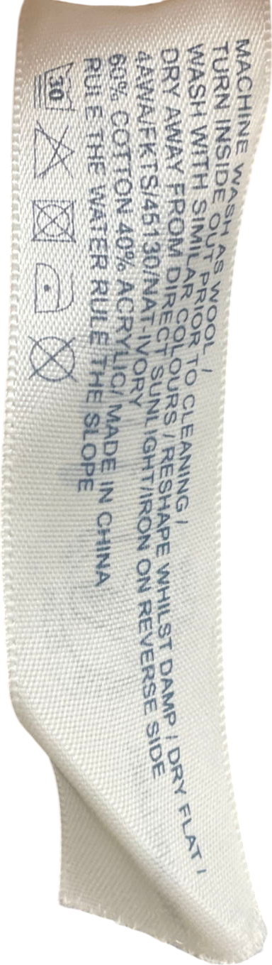 fat face Beige Knitted Cardigan UK 12