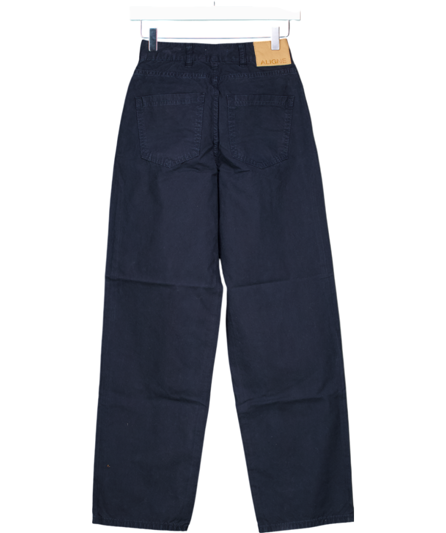 Aligne Blue Nyah Straight Leg Trouser W24