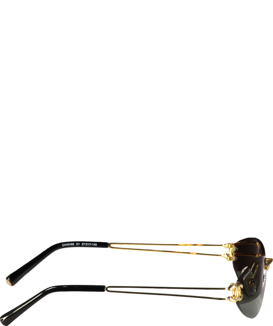 Metallic Wide Huggie Hoop Earrings One Size