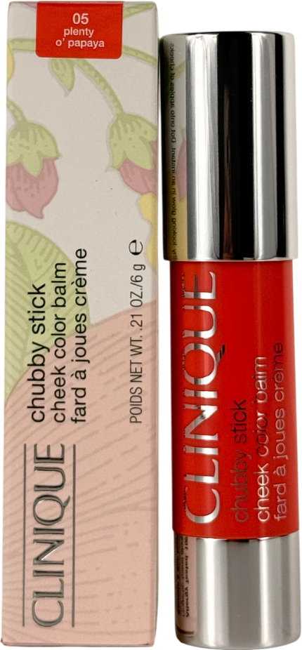 Clinique Chubby Stick Cheek Colour Balm 05 Plenty O Papaya 6g