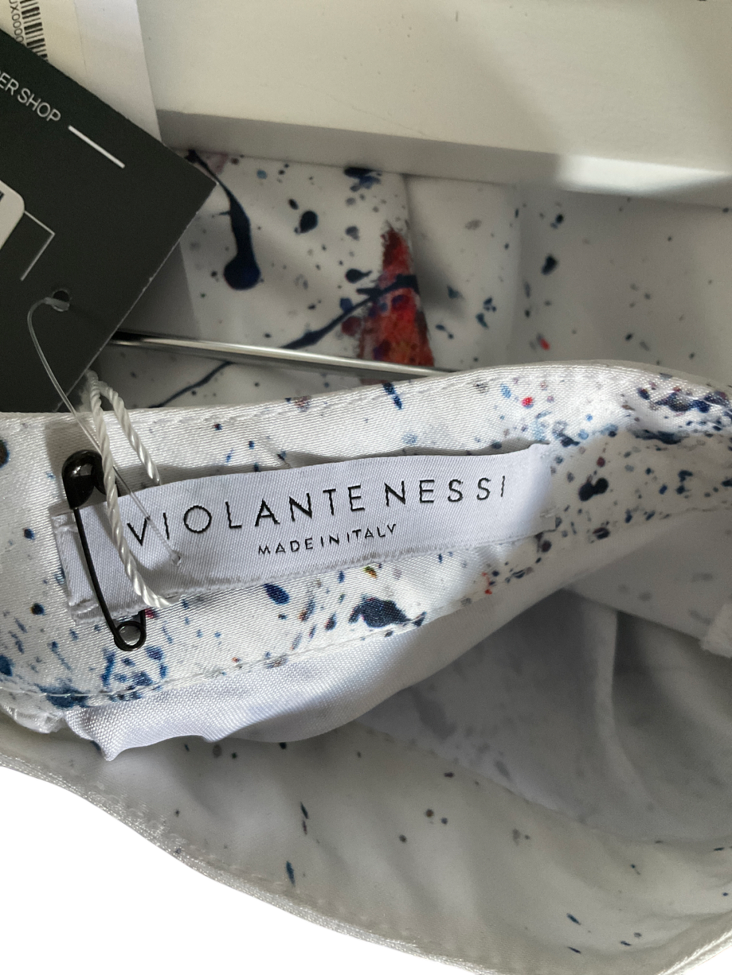 violante nessi White Mid Skirt UK 6