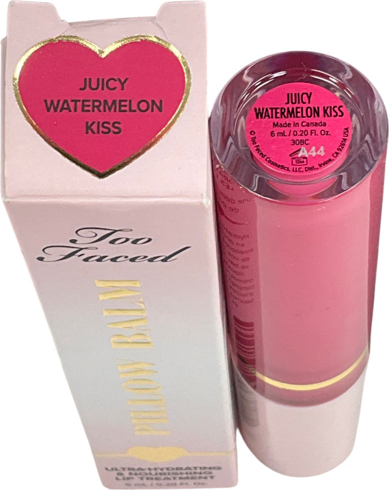 Too Faced Pillow Balm Hydrating Lip Treatment Juicy Watermelon Kiss 6ml