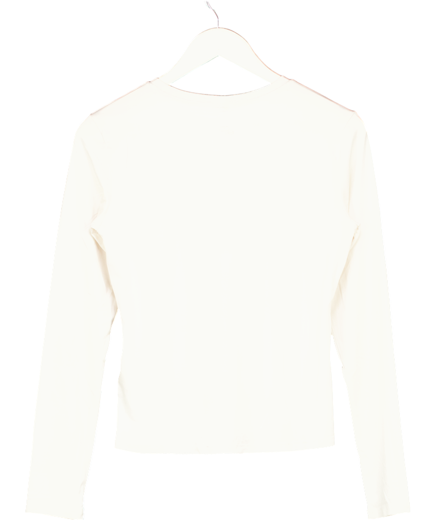 H&M Cream Sports Top With Drymove UK S