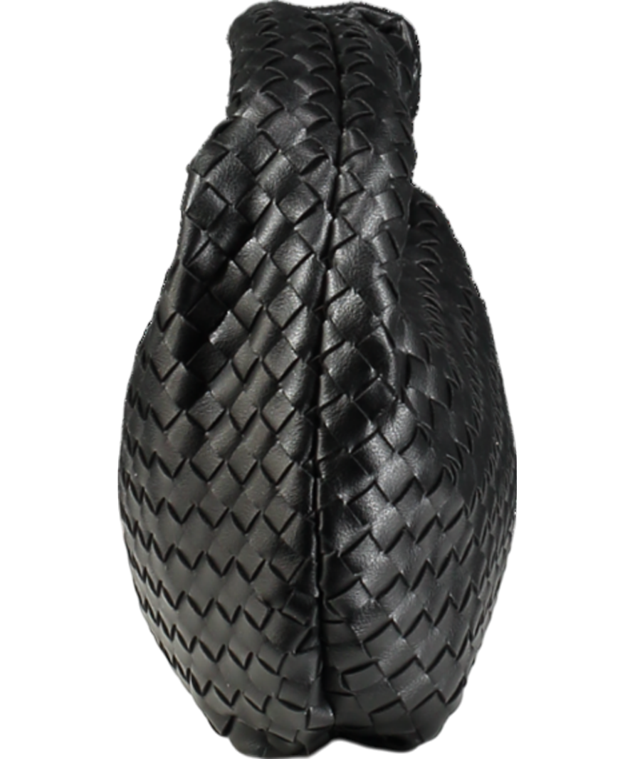 Meli Bianco Drew Small Woven Bag - Black