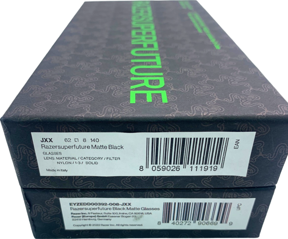 Retrosuperfuture Black Matte SunGlasses 62