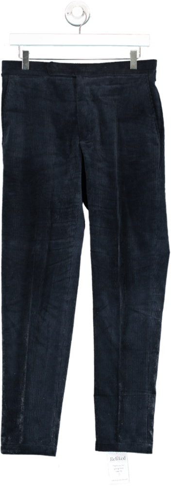Polo Ralph Lauren Blue Stretch Slim Fit Corduroy Trousers W30
