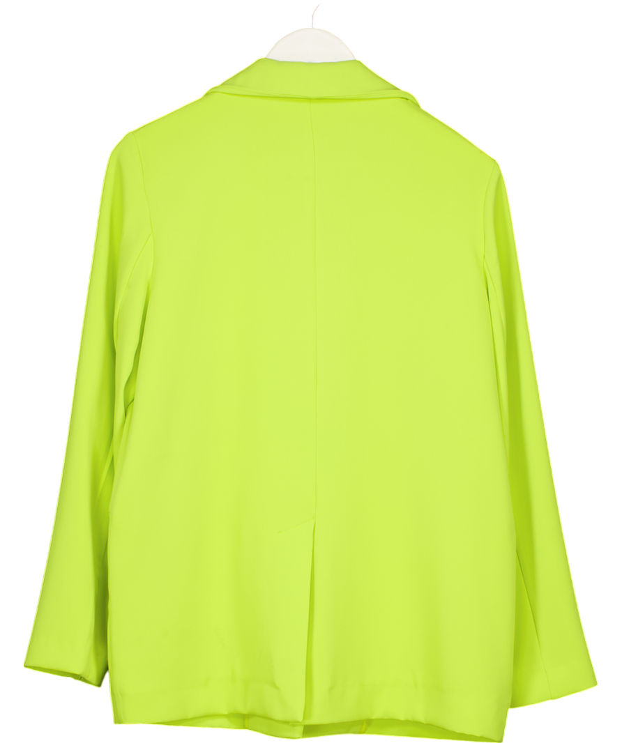 Warehouse Green Fluid Single Breasted Blazer UK 10