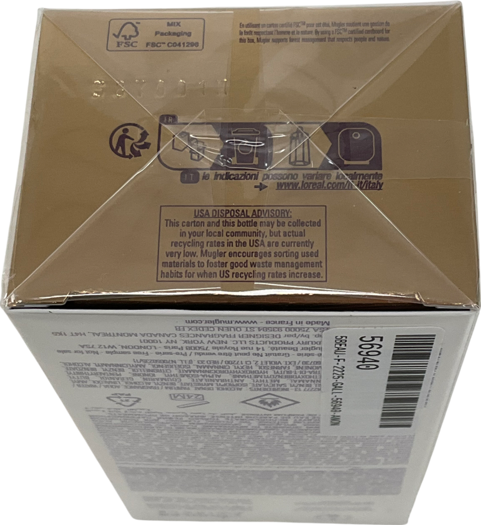 Mugler Alien Eau De Parfum Refillable Spray Alien 60ml