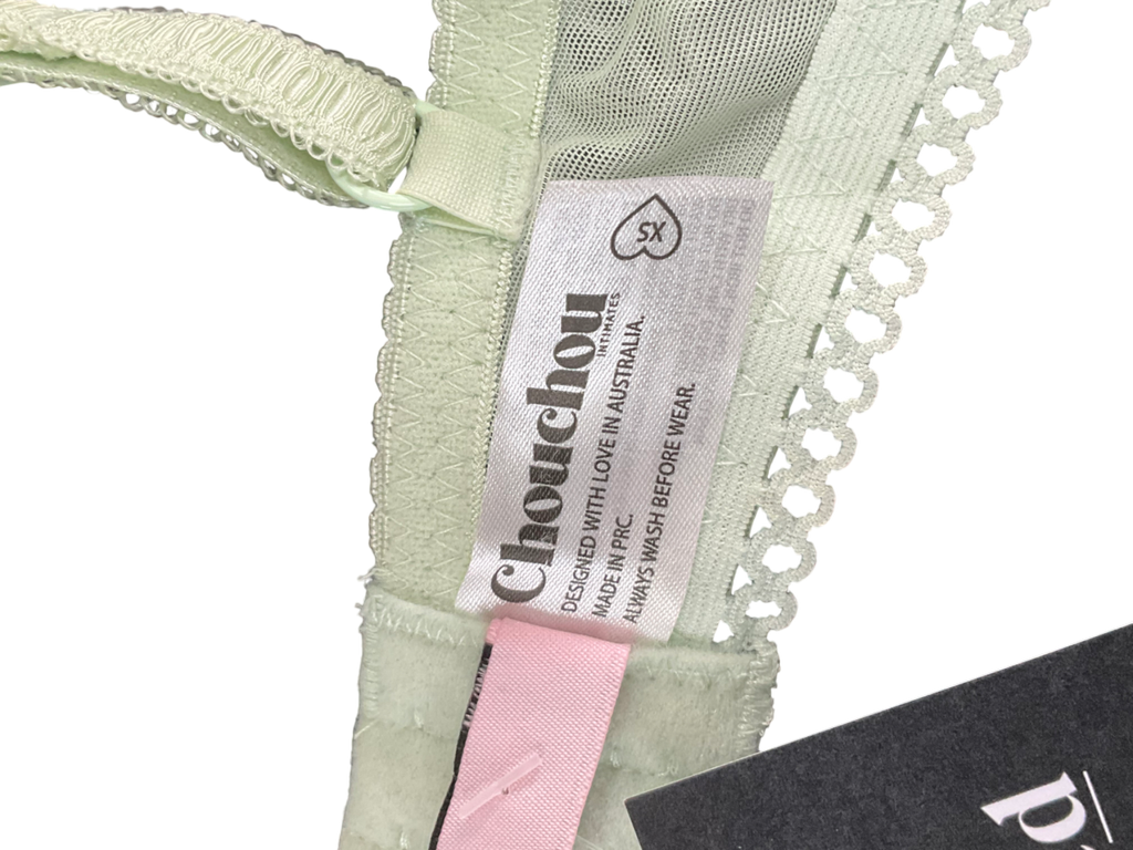 COU COU Intimates  Green Daphne Braletee UK XS