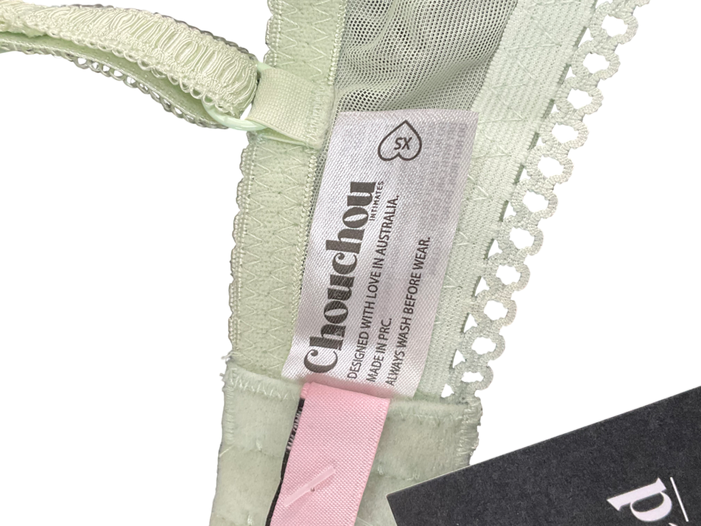 COU COU Intimates  Green Daphne Braletee UK XS