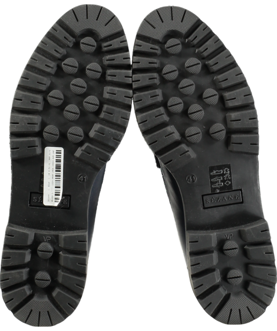 Sezane Blue Albane Loafers UK 8 EU 41 👠