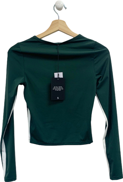 4th & Reckless Forest Green Abby Active Top UK S