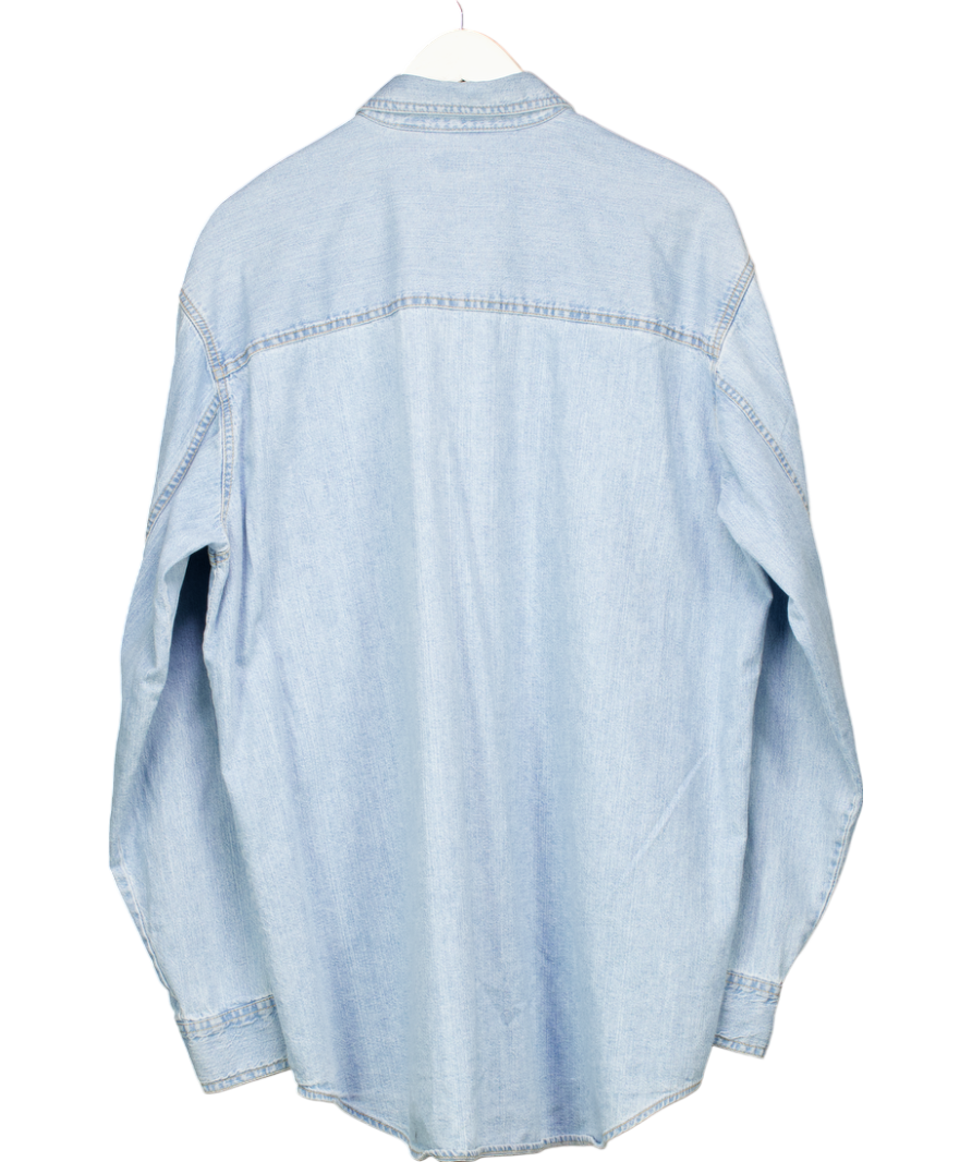 levis Blue Authentic Button-down Shirt UK M