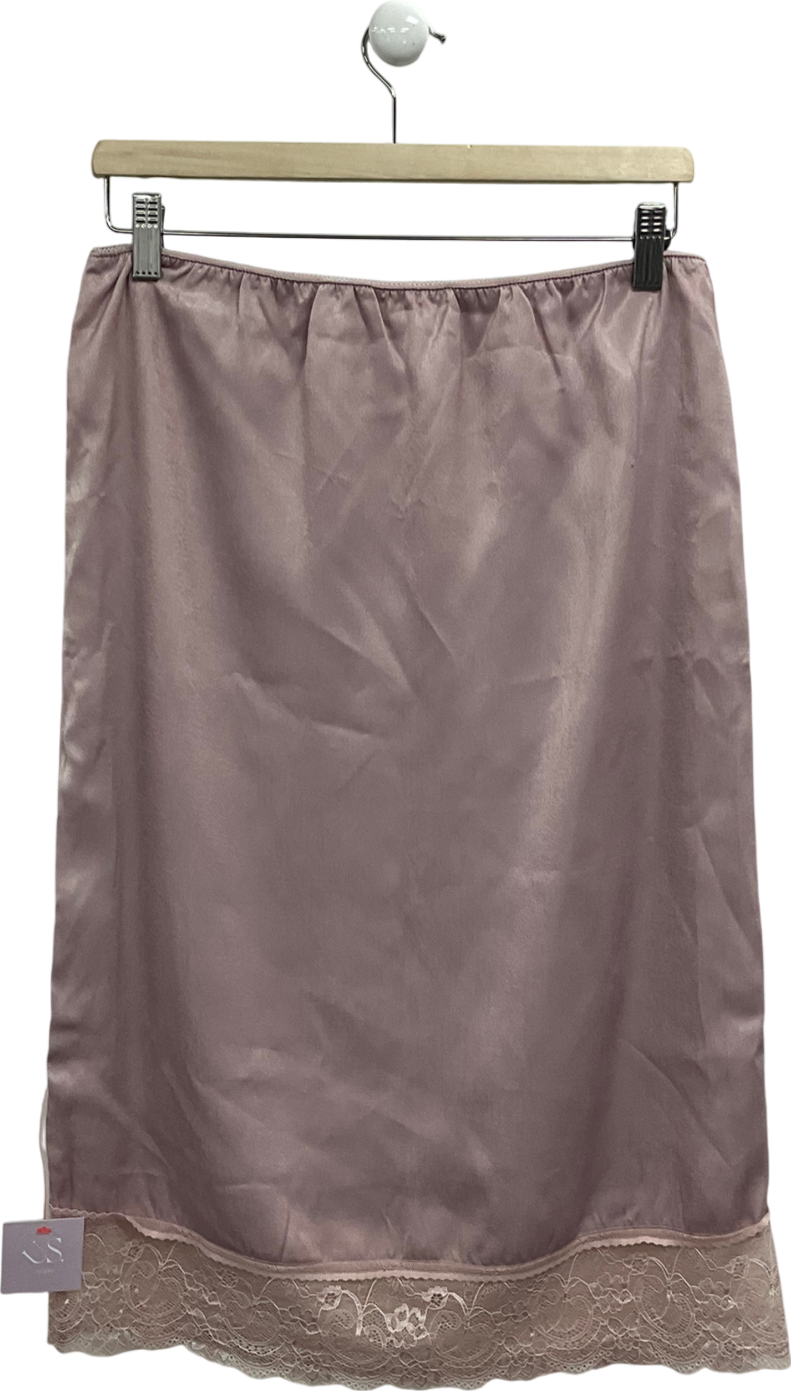 Unplanned Store Pink Marola Midi Skirt UK S