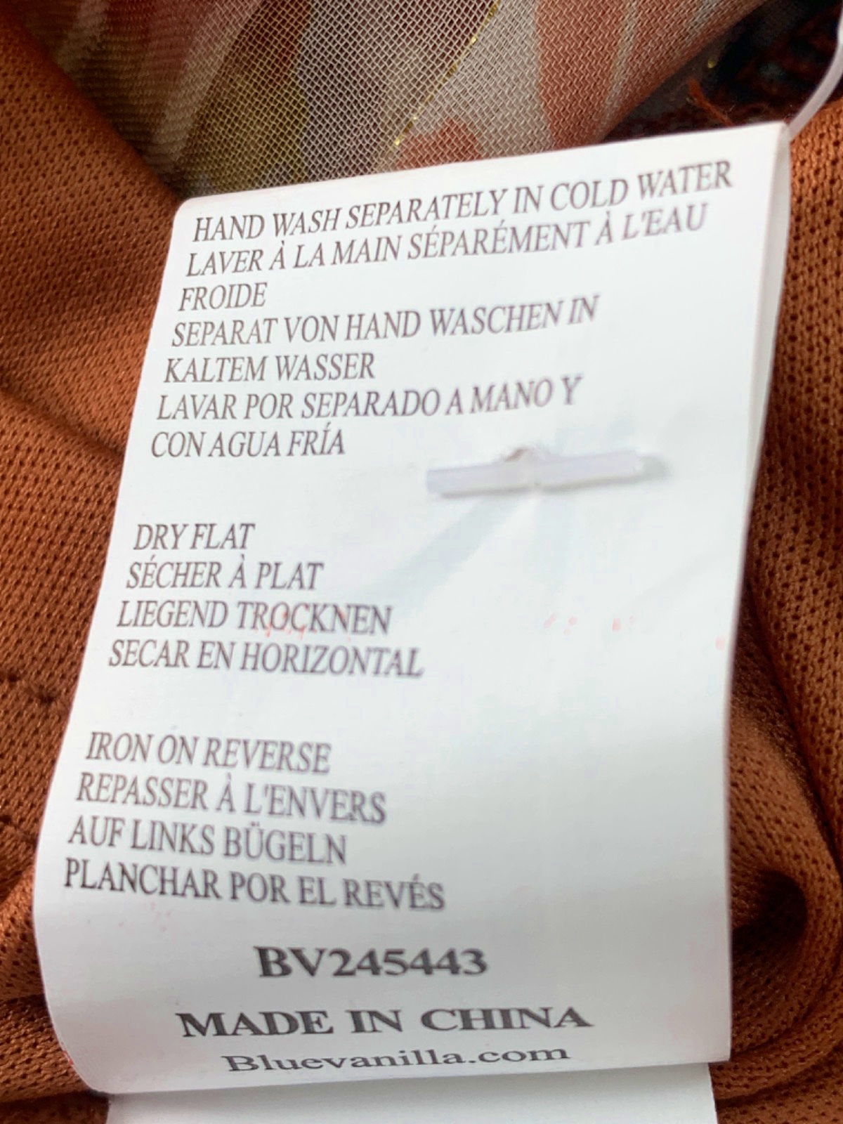 Blue Vanilla Multicolour Halterneck Printed Top UK 10