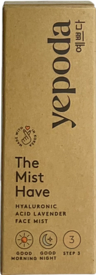 Yepoda The Mist Have Have Hyaluronic Acid Facial Spray 50ml