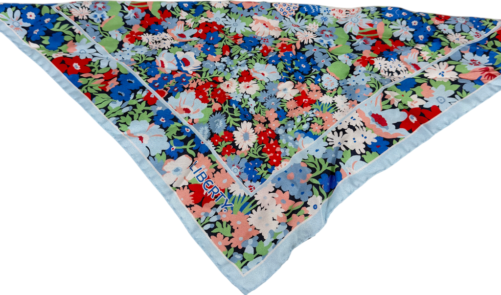 Liberty Multicoloured Tana Meadow 45cm Scarf One Size