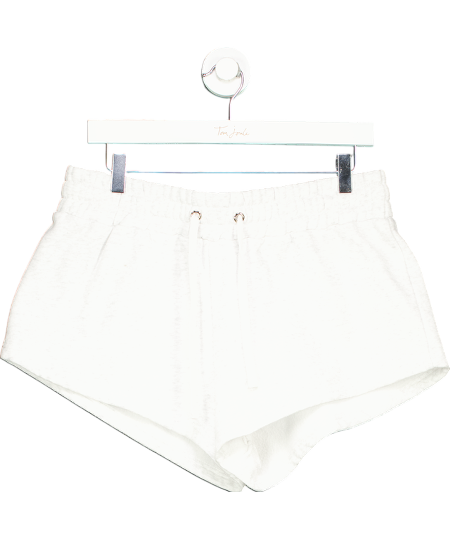 White Fox Grey Lounge Shorts UK L