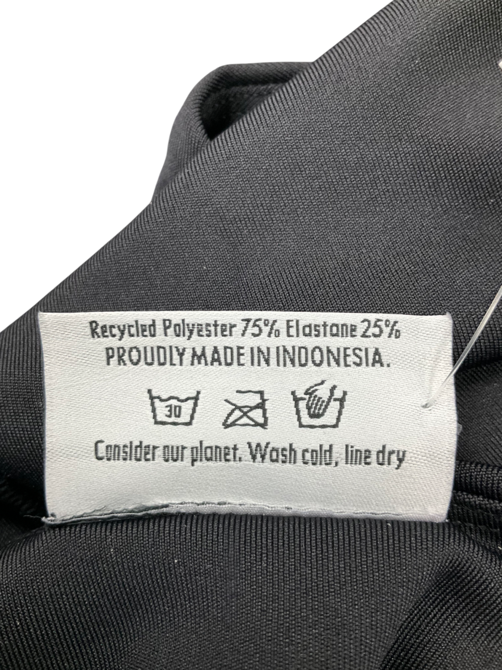 Klayd Black Malam Strappy Tank Top UK S