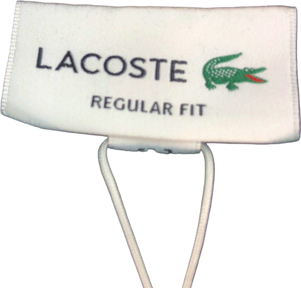 Lacoste Black Short Sleeve T-Shirt UK Size 3 UK S