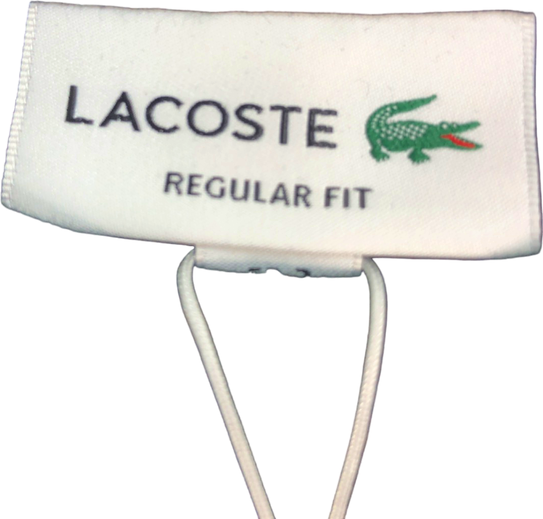 Lacoste Black Short Sleeve T-Shirt UK Size 3 UK S