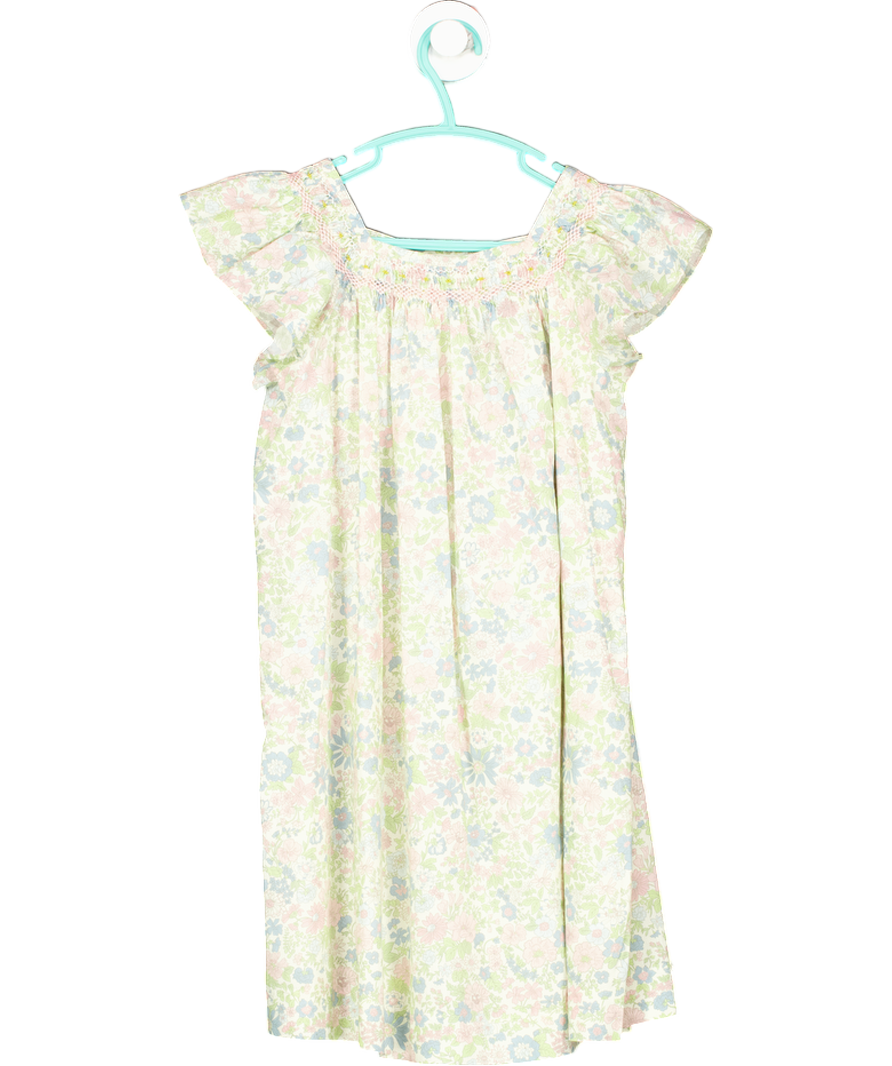 Bonpoint Multicoloured Pais Smocked Dress 6 Years