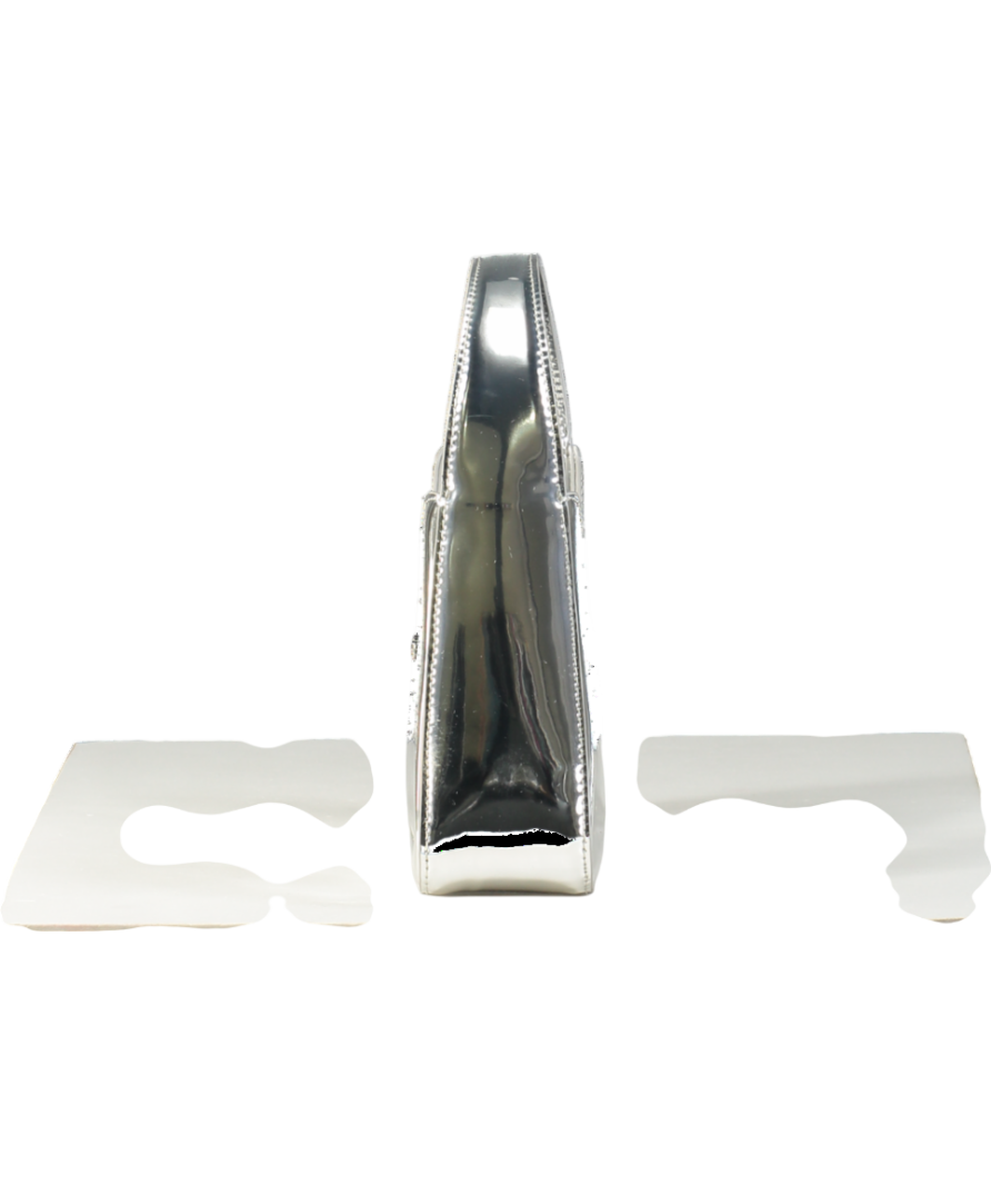 1am gorg Metallic Silver Mini Arc Handbag One Size